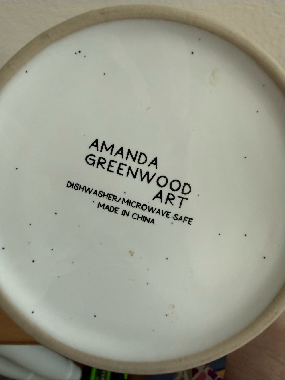 Unbranded Pink Graphic Ceramic Mug - Picture 3 of 3